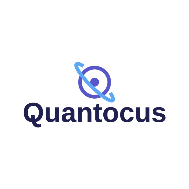 quantocus.com logo, a brandable .com business name for sale