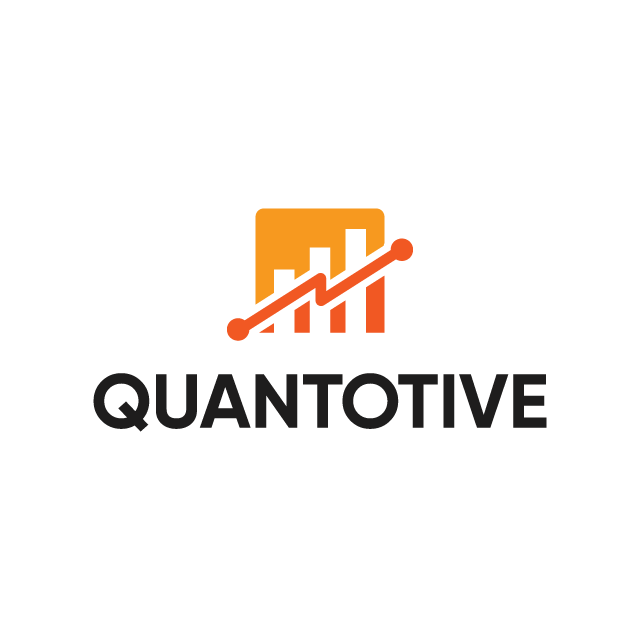 Quantotive.com logo, a brandable .com business name for sale