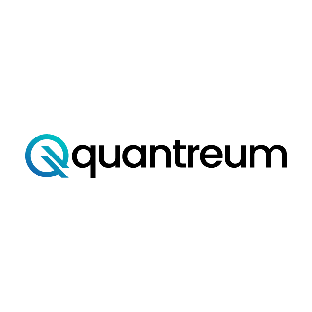 quantreum.com logo, a brandable .com business name for sale