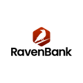 RavenBank.com logo, a brandable .com business name for sale
