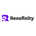 Revofinity.com logo, a brandable .com business name for sale