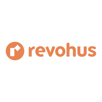 revohus.com logo, a brandable .com business name for sale