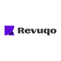 revuqo.com logo, a brandable .com business name for sale