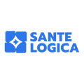 SanteLogica.com logo, a brandable .com business name for sale