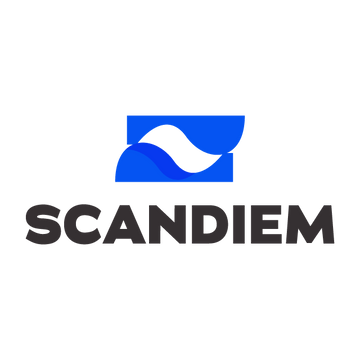 scandiem.com logo, a brandable .com business name for sale