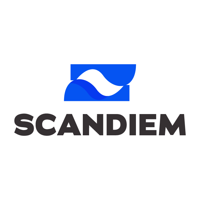 scandiem.com logo, a brandable .com business name for sale