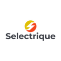 selectrique.com logo, a brandable .com business name for sale