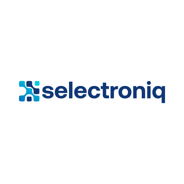 selectroniq.com logo, a brandable .com business name for sale
