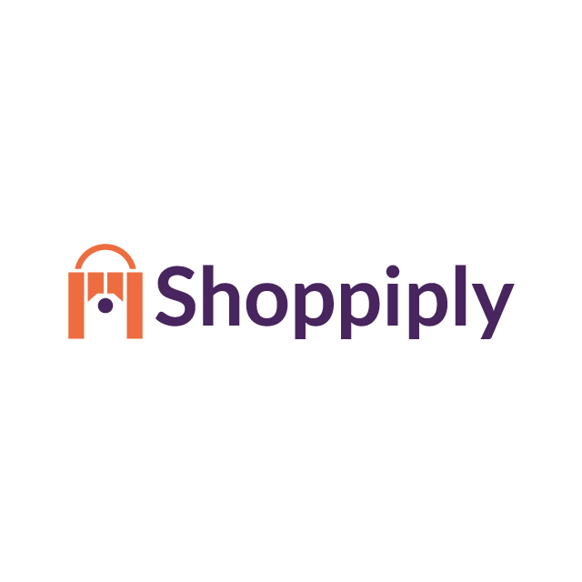 ShopPiply.com logo, a brandable .com business name for sale