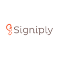 Signiply.com logo, a brandable .com business name for sale