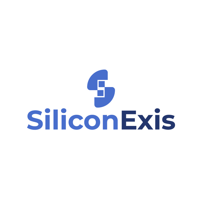 SiliconExis.com logo, a brandable .com business name for sale