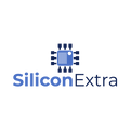 SiliconExtra.com logo, a brandable .com business name for sale