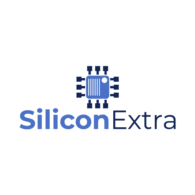 SiliconExtra.com logo, a brandable .com business name for sale