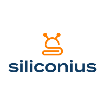 Siliconius.com logo, a brandable .com business name for sale