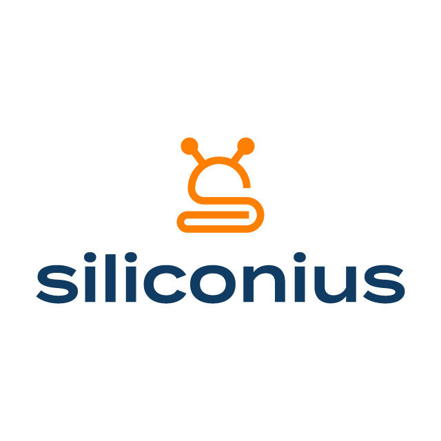 Siliconius.com logo, a brandable .com business name for sale