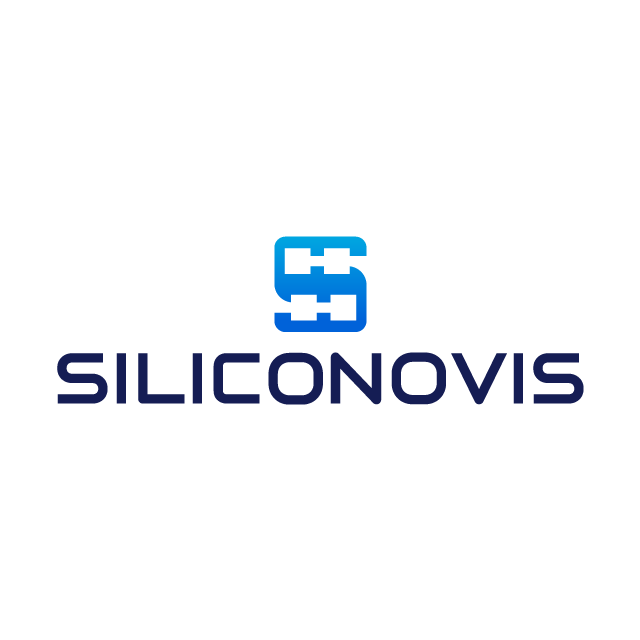 Siliconovis.com logo, a brandable .com business name for sale