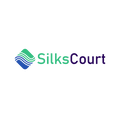 SilksCourt.com logo, a brandable .com business name for sale