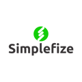 SimpleFize.com logo, a brandable .com business name for sale