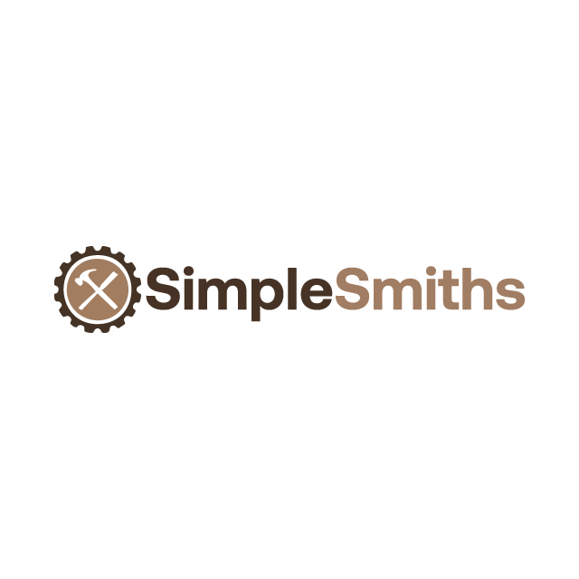 SimpleSmiths.com logo, a brandable .com business name for sale