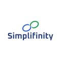 simplifinity.com logo, a brandable .com business name for sale