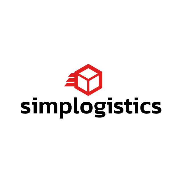 SimpLogistics.com logo, a brandable .com business name for sale