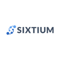 sixtium.com logo, a brandable .com business name for sale