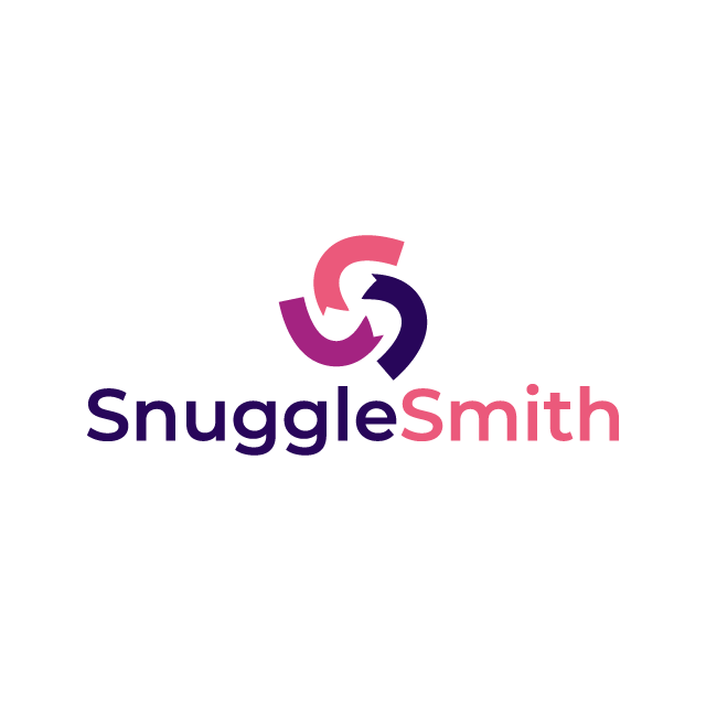 SnuggleSmith.com logo, a brandable .com business name for sale