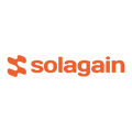 solagain.com logo, a brandable .com business name for sale