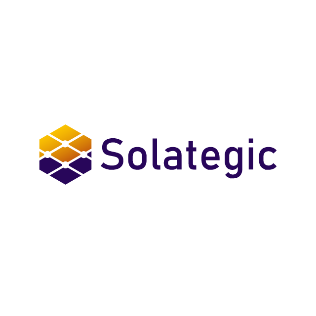solategic.com logo, a brandable .com business name for sale