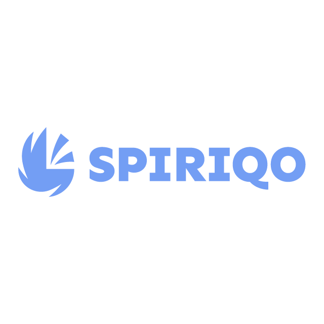 spiriqo.com logo, a brandable .com business name for sale
