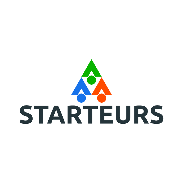 starteurs.com logo, a brandable .com business name for sale
