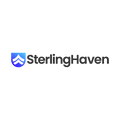 SterlingHaven.com logo, a brandable .com business name for sale