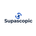 supascopic.com logo, a brandable .com business name for sale