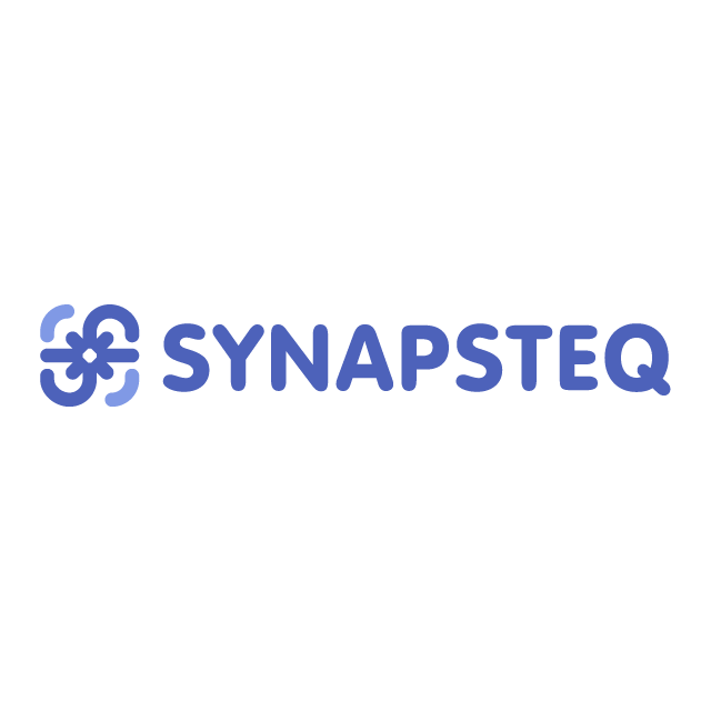 synapsteq.com logo, a brandable .com business name for sale