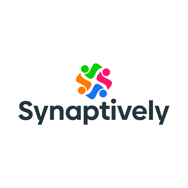 Synaptively.com logo, a brandable .com business name for sale