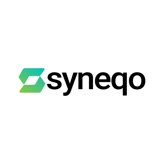 syneqo.com logo, a brandable .com business name for sale