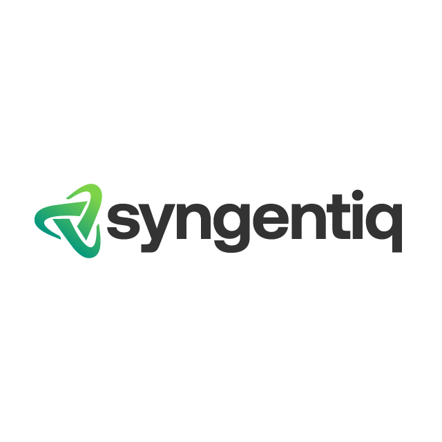 Syngentiq.com logo, a brandable .com business name for sale