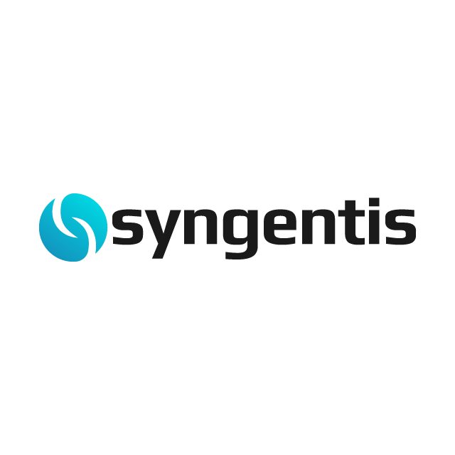 syngentis.com logo, a brandable .com business name for sale