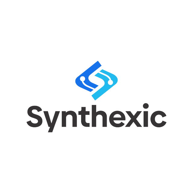 synthexic.com logo, a brandable .com business name for sale