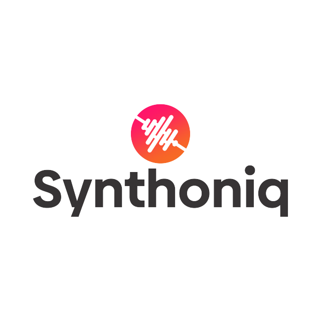 Synthoniq.com logo, a brandable .com business name for sale