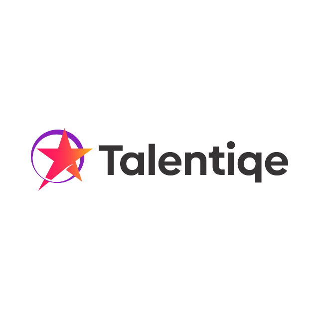 Talentiqe.com logo, a brandable .com business name for sale