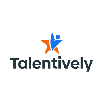 Talentively.com logo, a brandable .com business name for sale