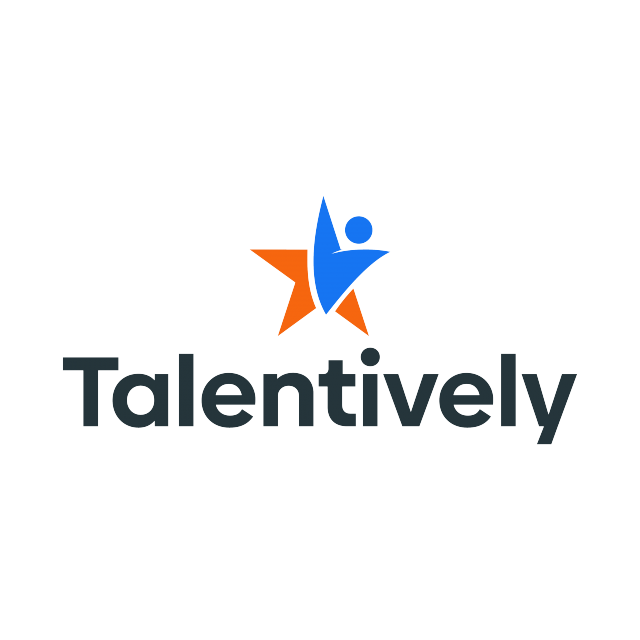 Talentively.com logo, a brandable .com business name for sale