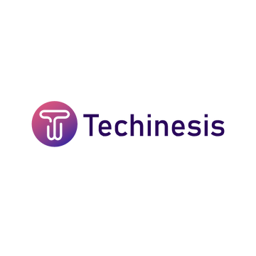 Techinesis.com logo, a brandable .com business name for sale