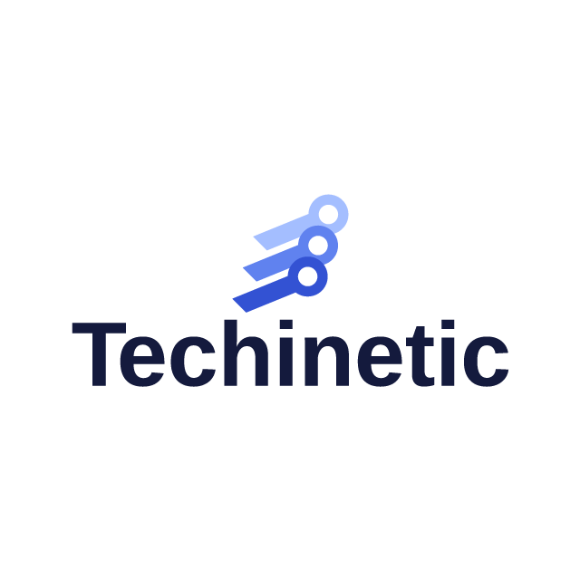techinetic.com logo, a brandable .com business name for sale