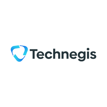 Technegis.com logo, a brandable .com business name for sale