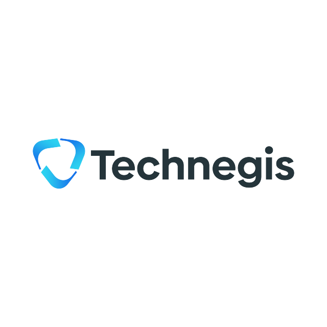 Technegis.com logo, a brandable .com business name for sale