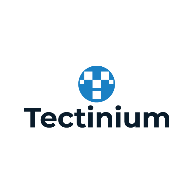 tectinium.com logo, a brandable .com business name for sale
