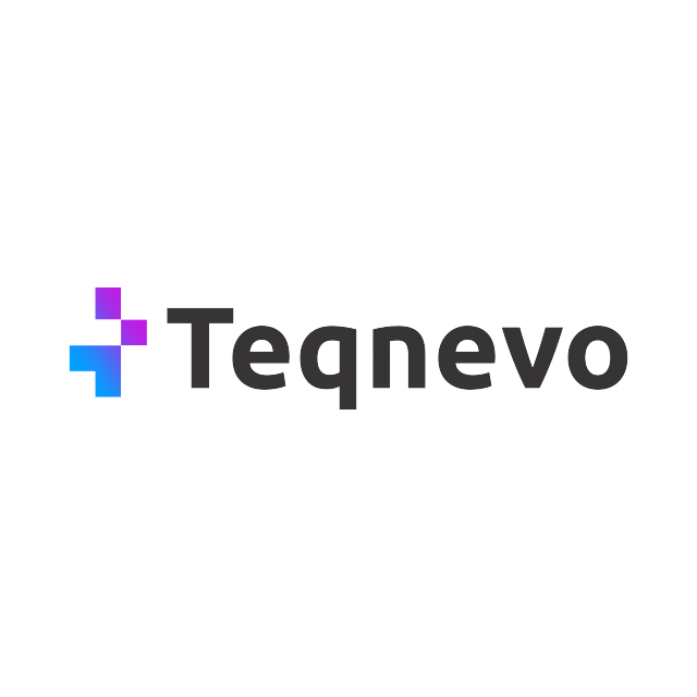 teqnevo.com logo, a brandable .com business name for sale