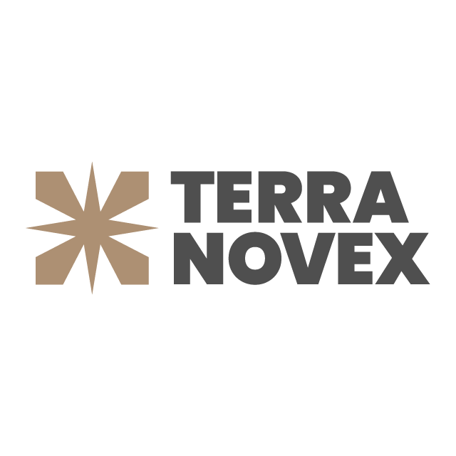 Terranovex.com logo, a brandable .com business name for sale